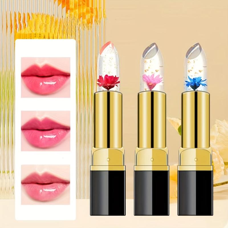 Color-Changing Flower Lipstick Moisturizing Formula