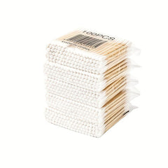 Disposable Double Head Cotton Swabs Round Tip Cotton Buds