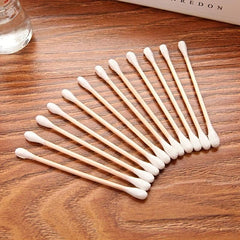 Disposable Double Head Cotton Swabs Round Tip Cotton Buds
