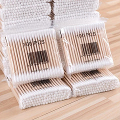 Disposable Double Head Cotton Swabs Round Tip Cotton Buds