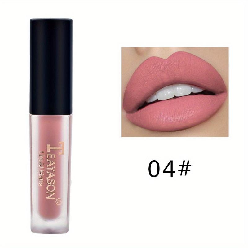 12 Nude Earth Matte Lipstick Lip Glaze Matte Moisturizing Lip Plumper
