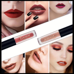 12 Nude Earth Matte Lipstick Lip Glaze Matte Moisturizing Lip Plumper
