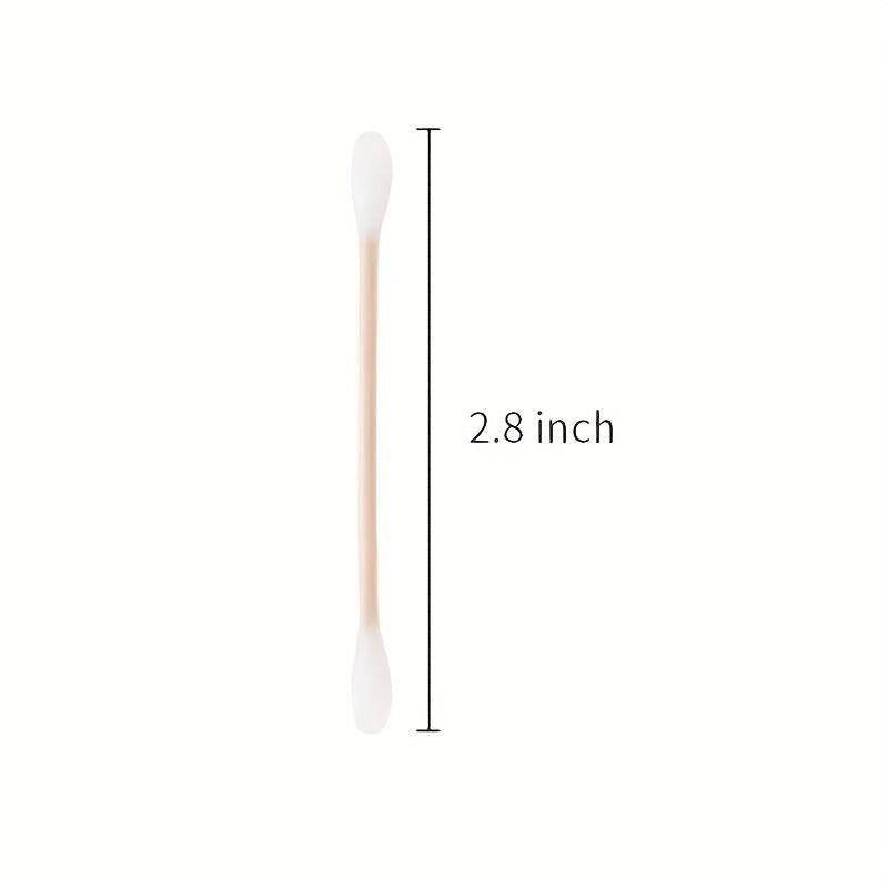 Clear Acrylic Fabric Swabs Holder With Bamboo Lid