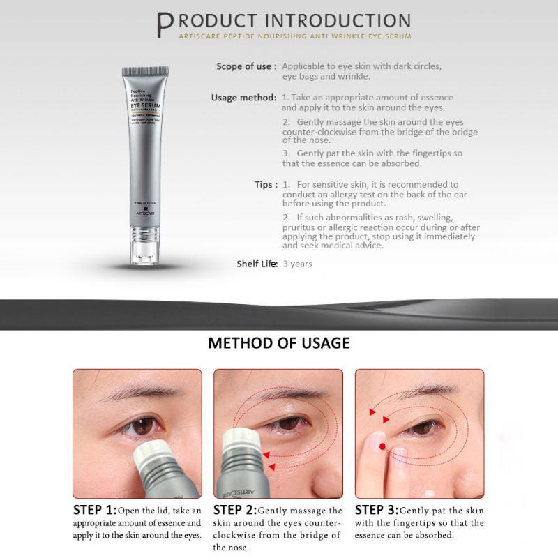Wrinkle Peptide Serum Eye Massager Skin Care Swelling Dark Circles