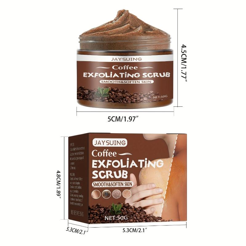Coffee Body Scrub Exfoliates Fades Spots Improves Skin Tone