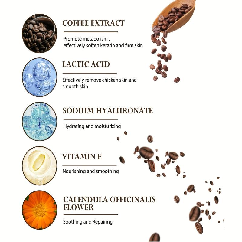 Coffee Body Scrub Exfoliates Fades Spots Improves Skin Tone