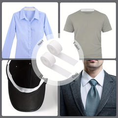 Invisible Collar Protector Sweat Pads Self Adhesive Shirt Neck Liner