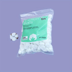 100% Natural Soft Cotton Balls For Face And Nail Polish Remover