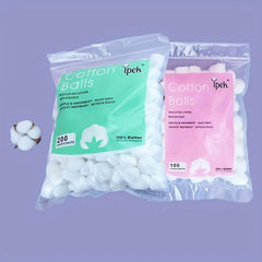 100% Natural Soft Cotton Balls For Face And Nail Polish Remover