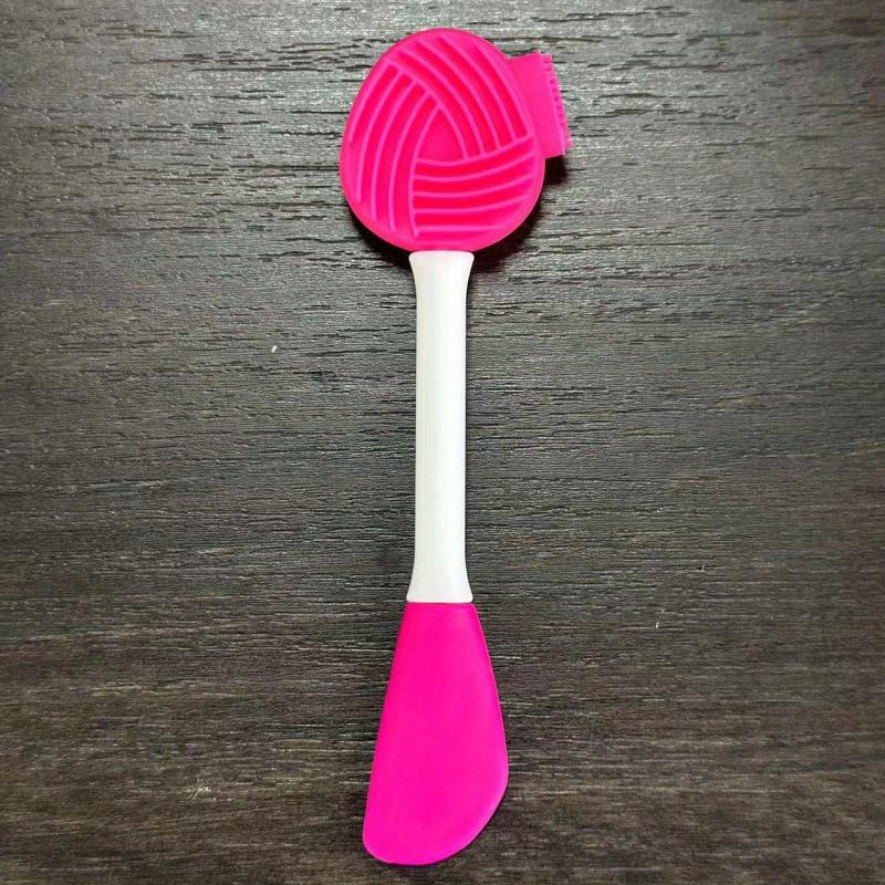 Portable Silicone Cleansing Massage Brush Gel Mask Facial Brush
