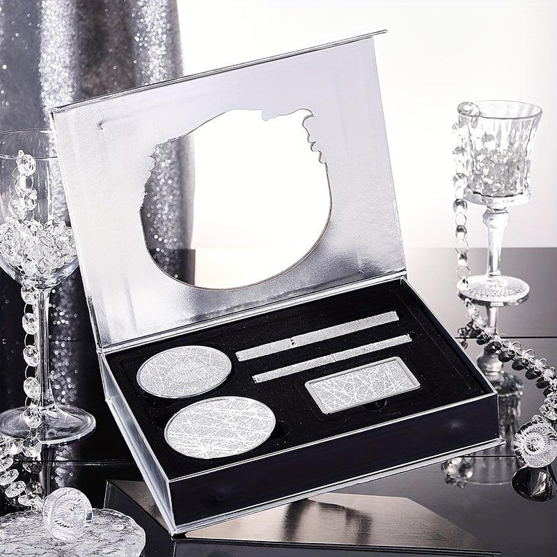 Star & Wish Makeup Set: Lipstick, Eyeshadow, Mascara, Powder - Birthday