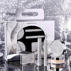 Star & Wish Makeup Set: Lipstick, Eyeshadow, Mascara, Powder - Birthday