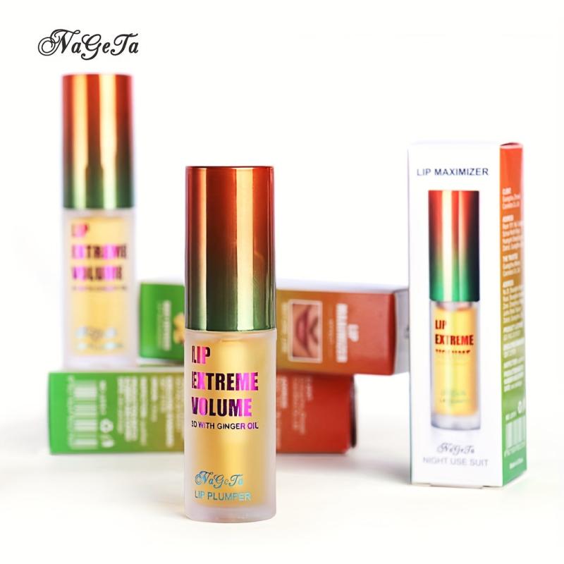 Ginger & Mint Lip Plumper Gloss for Fuller Healthy Lips
