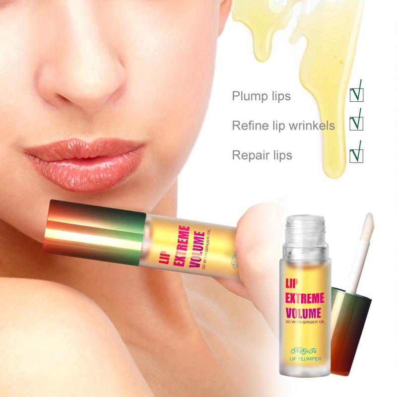 Ginger & Mint Lip Plumper Gloss for Fuller Healthy Lips