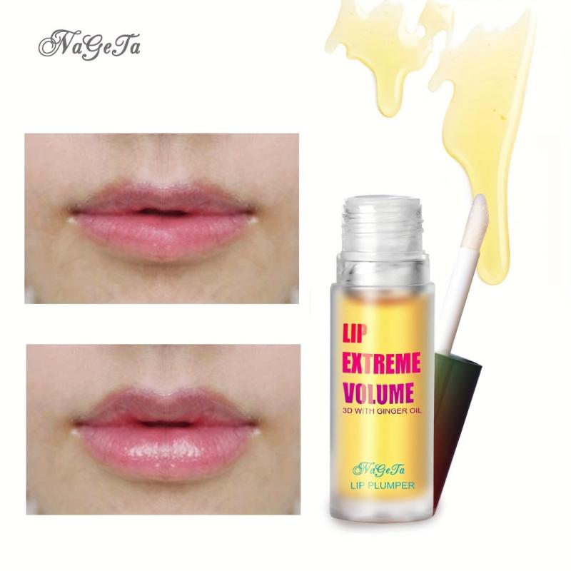Ginger & Mint Lip Plumper Gloss for Fuller Healthy Lips