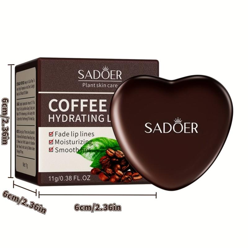Hydrolyzed Collagen Coffee Lip Mask - Moisturize and Soften Lips