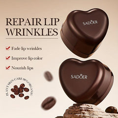 Hydrolyzed Collagen Coffee Lip Mask - Moisturize and Soften Lips