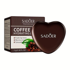 Hydrolyzed Collagen Coffee Lip Mask - Moisturize and Soften Lips