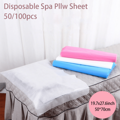 50 Pcs Disposable Spa Massage Bed Sheets Salon Headrest Paper Roll