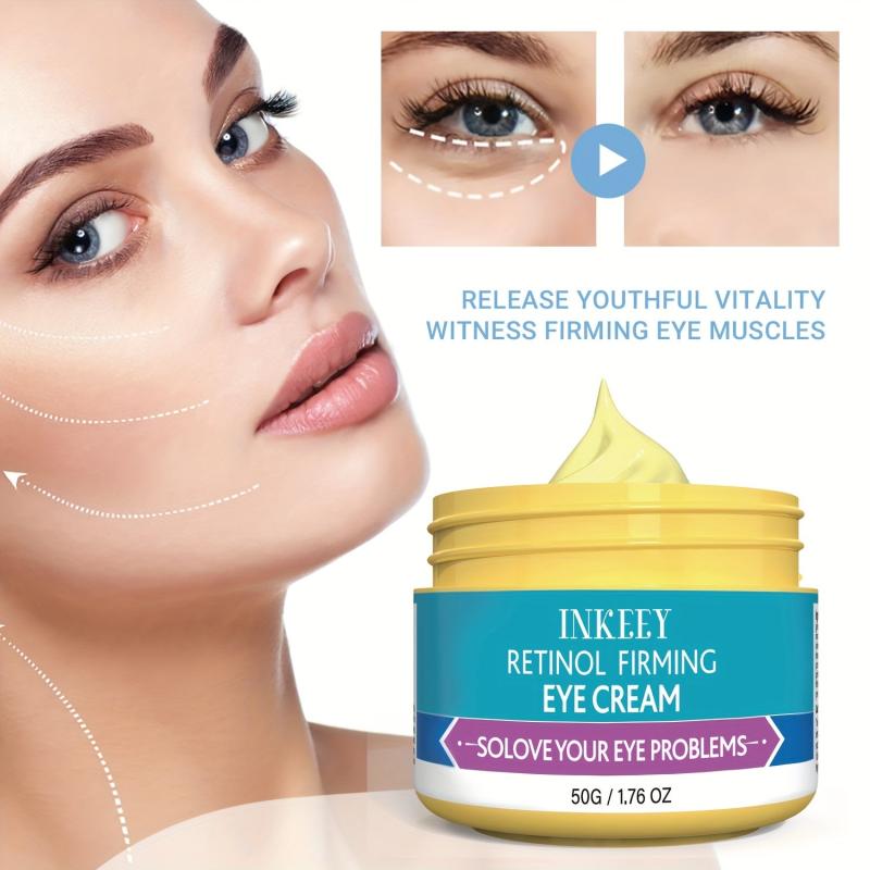 Under Eye Cream with Retinol for Dark Circles & Puffiness