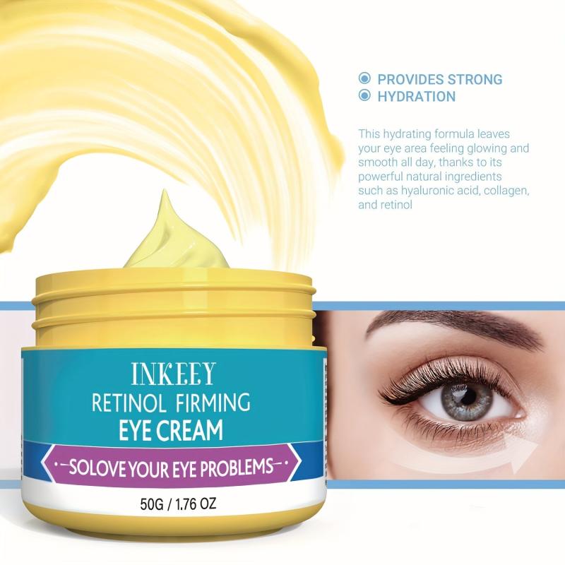 Under Eye Cream with Retinol for Dark Circles & Puffiness