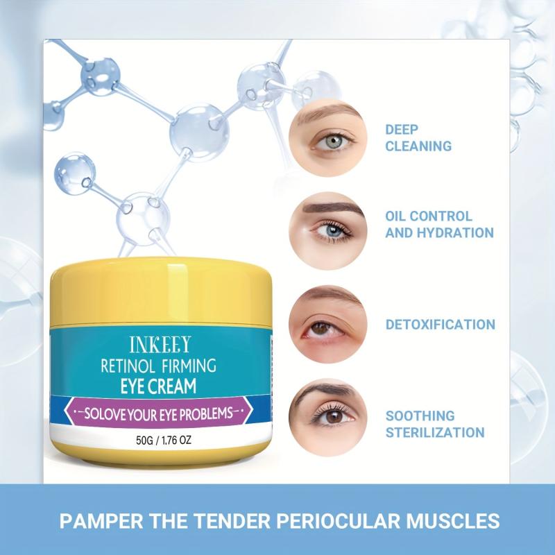Under Eye Cream with Retinol for Dark Circles & Puffiness