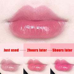 Peach Temperature Changing Lipstick with Vitamin E Moisturizing Waterproof