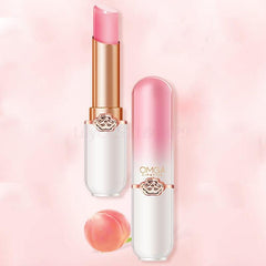 Peach Temperature Changing Lipstick with Vitamin E Moisturizing Waterproof
