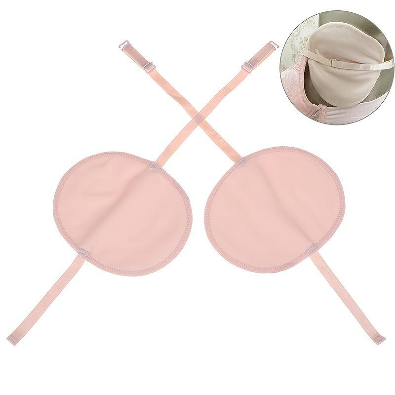 2pcs Japanese Underarm Sweat Pads Quick Drying Washable Shoulder Straps
