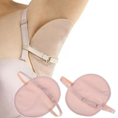 2pcs Japanese Underarm Sweat Pads Quick Drying Washable Shoulder Straps