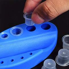 100 pcs Tattoo Ink Cups Disposable Plastic Small Medium Large Sizes