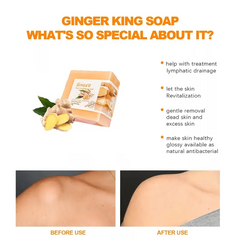 Organic Ginger & Turmeric Soap for Skin Detox & Nourishment