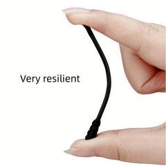 100pcs Spiral Tip Cleaning Swabs & Ear Spoon Buds With Paper Sticks