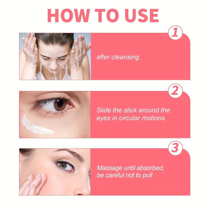 Retinol Eye Cream Stick Moisturizing Hydrating Tightening Reduce Dark Circles