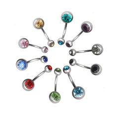 5pcs Stainless Steel Navel Nail Set for Men and Women