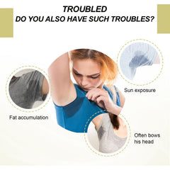 12pcs Underarm Sweat Patches Invisible Lasting Armpit Pads