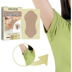 12pcs Underarm Sweat Patches Invisible Lasting Armpit Pads