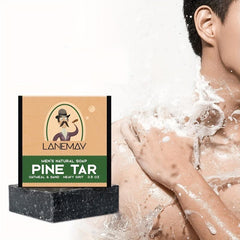 Men's Bar Soap Cleanser for Body and Face, Hydrating and Fresh