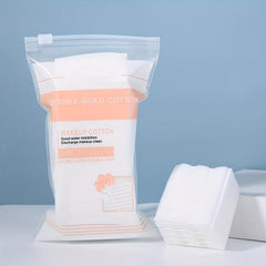 50pcs Makeup Cotton Pads Natural Square Cotton Puff Double Side