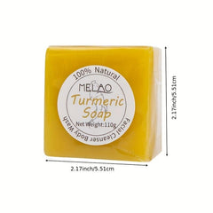 Turmeric Soap Bar for Acne Dark Spots Hyperpigmentation