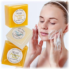 Turmeric Soap Bar for Acne Dark Spots Hyperpigmentation