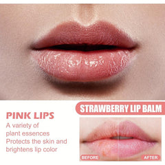 Honey & Strawberry Lip Mask: Moisturizing, Brightening, Anti-Aging - 15ml