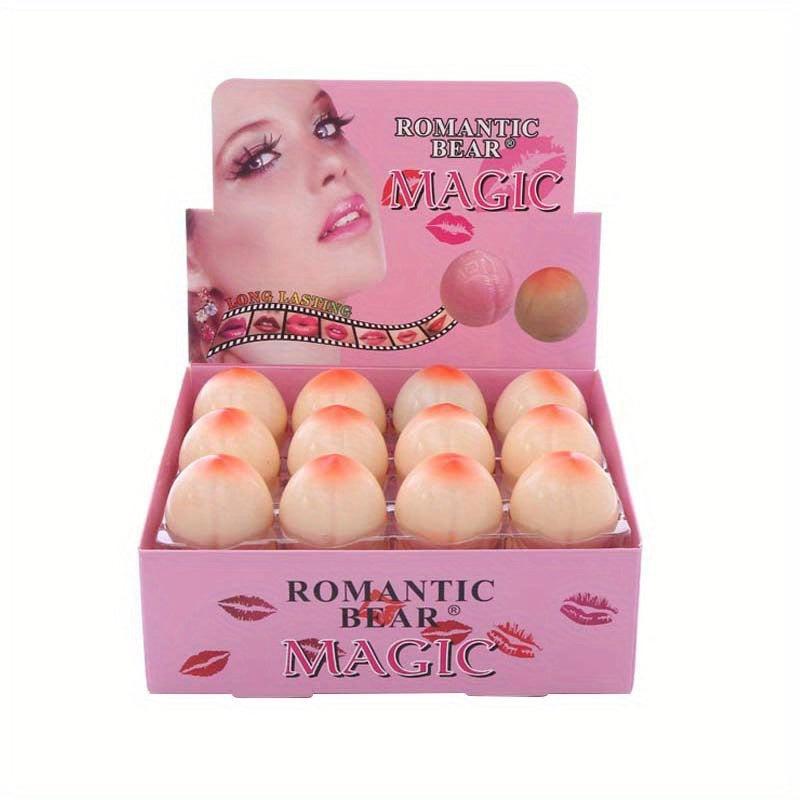 24PCS Mini Fruit Shape Lip Balm Set Variety Pack