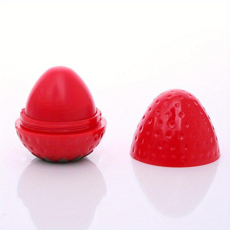 24PCS Mini Fruit Shape Lip Balm Set Variety Pack