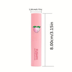 Peach Fruit Lip Balm - Moisturizing Lip Gloss