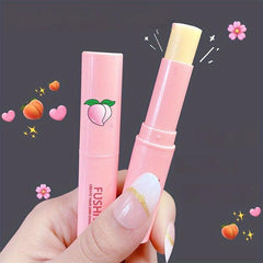 Peach Fruit Lip Balm - Moisturizing Lip Gloss