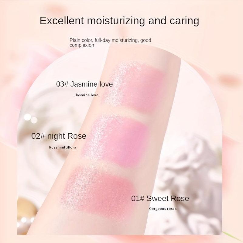 Crystal Golden Leaf Petal Lip Balm