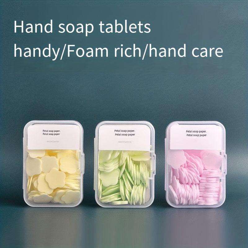 Portable Travel Soap Tablets for Hand Washing Outdoors
