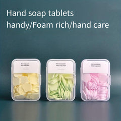 Portable Travel Soap Tablets for Hand Washing Outdoors