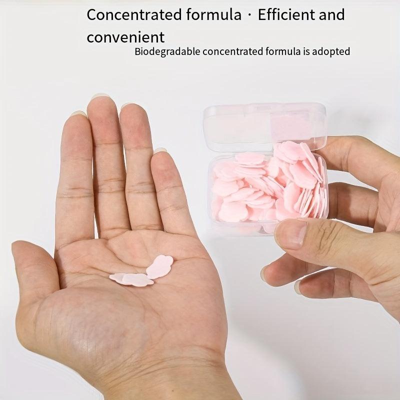 Portable Travel Soap Tablets for Hand Washing Outdoors